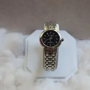 Vintage 90s Paul Jardin Ladies Silver & Gold Link Wristwatch NWT Vintage | Accessories | Vintage 9s Paul Jardin Ladies Silver  main image 2